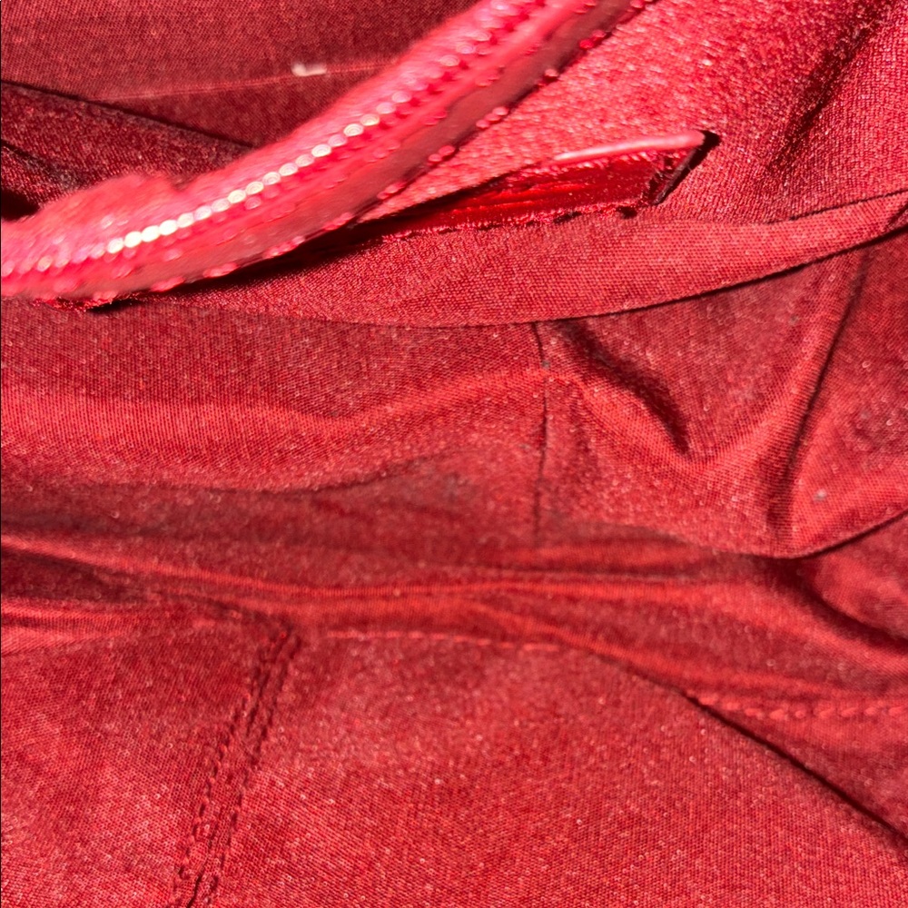 St. John’s Bay vintage Red Leather Shoulder Bag - Picture 11 of 16